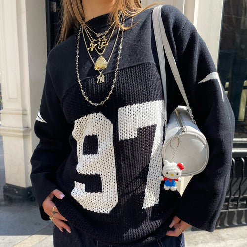 Digital jacquard blouse