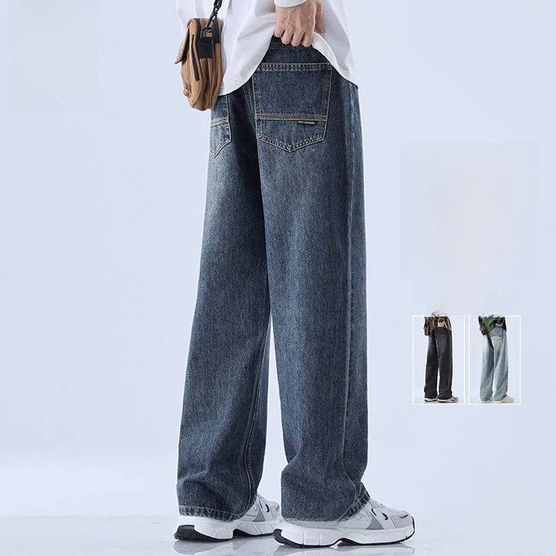 Vintage straight-leg jeans
