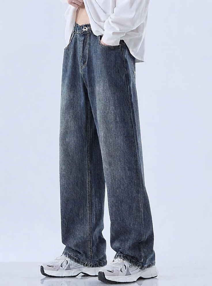 Vintage straight-leg jeans