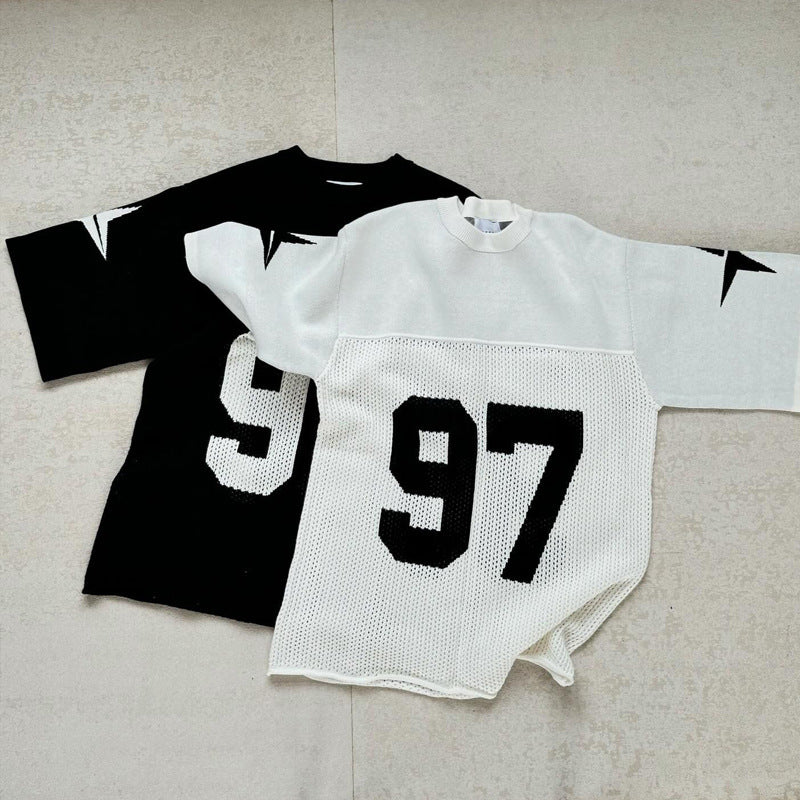 Digital jacquard blouse