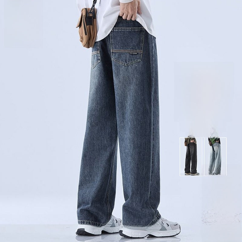 Vintage straight-leg jeans
