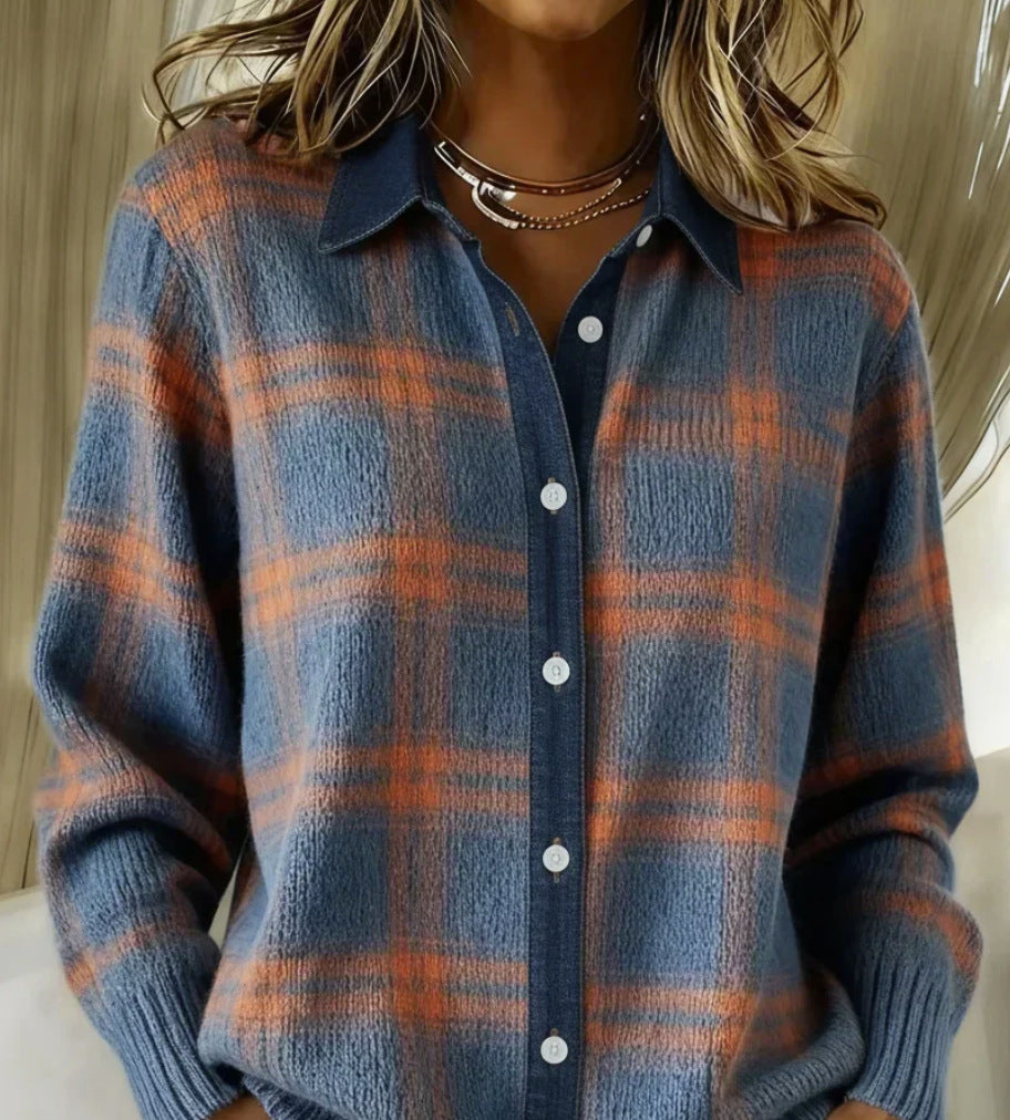 Women's Floral Print Long Sleeve Shirt