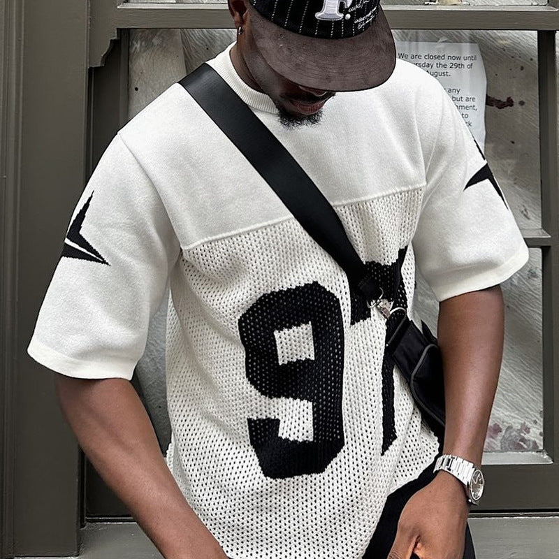 Digital jacquard blouse