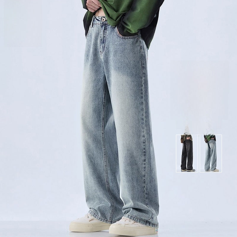 Vintage straight-leg jeans