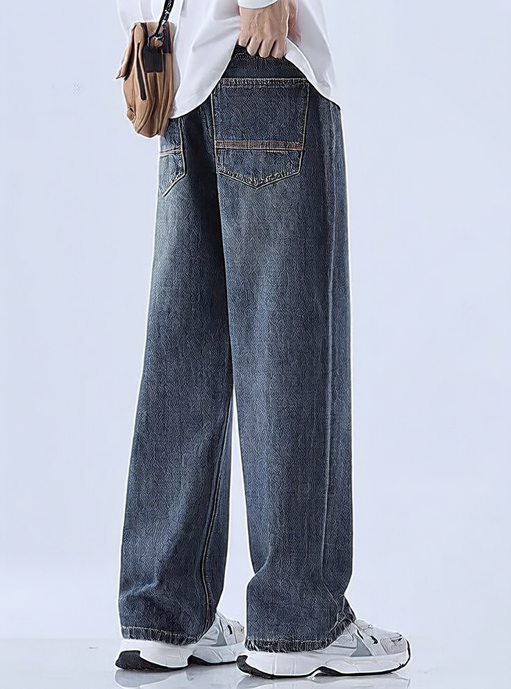 Vintage straight-leg jeans